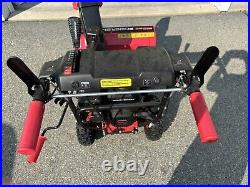 PowerSmart 24 2-Stage Electric Start Gas Snow Blower Heated Handles & LED