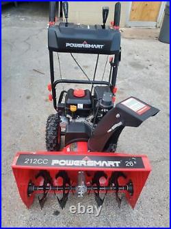 PowerSmart PSS2260L 26 in. 212 cc 2-Stage Gas Snow Blower with Electric Start