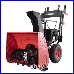 PowerSmart Snow Blower, Eletric Start, 212cc 4-Cycle, 180º Chute, Steel Auger PowerSmart Snow Blower, Eletric Start, 212cc 4-Cycle, 180º Chute, Steel Auger