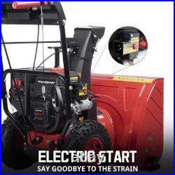 PowerSmart Snow Blower, Eletric Start, 212cc 4-Cycle, 180º Chute, Steel Auger PowerSmart Snow Blower, Eletric Start, 212cc 4-Cycle, 180º Chute, Steel Auger