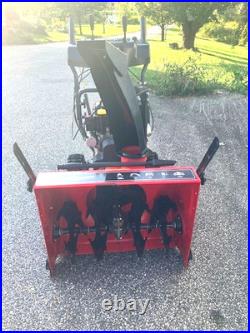 PowerSmart snow blower self propelled gas with electric start and handle warmer