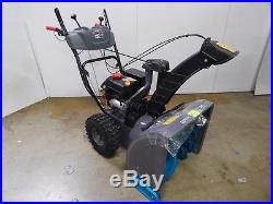 Premium Brands 24 2 stage Snow Blower with Electric Start Heated Hand Grips MTD