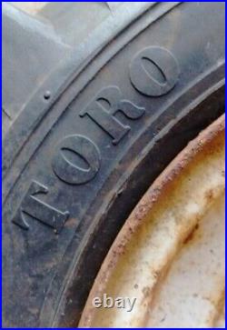 RARE Toro 826 1132 Snowblower 16 Tires On 8 Wheels with Jaw Clutch Inserts NLA