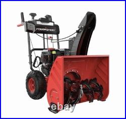 (READ) PowerSmart MB7109A 24 in. 212cc 2-Stage Electric Start Gas Snow Blower