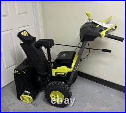 READ Ryobi RY408015 40V HP Brushless Whisper Serie 22 TwoStage Snow Blower