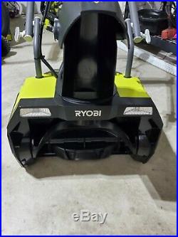 RYOBI 20 in. Cordless Snow Blower 40v with LED Headlights BRUSHLESS