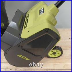 RYOBI 40V 12 in. Cordless Electric Snow Shovel (Tool Only)