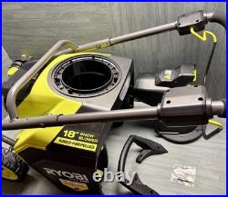 RYOBI 40V 18 in Snow Blower Single-Stage Auger-Propelled (Tool only)