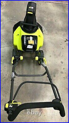 RYOBI 40V HP Brushless 18 in. Single-Stage Cordless Electric Snow Blower GR