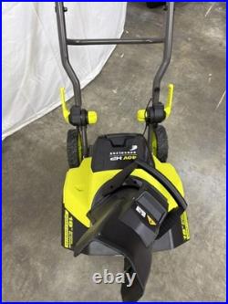 RYOBI 40V HP Brushless 18 in. Single Stage Snow Blower RY40HPSN01 (Tool only)