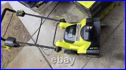 RYOBI 40V HP Brushless 21 in Single Stage Cordless Snow Blower RY40HPSN02K2