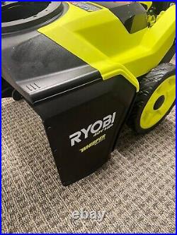 RYOBI 40V HP Brushless Whisper 21 in. Cordless Single-Stage Snow Blower RY408010