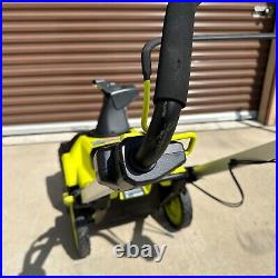 RYOBI 40V HP Brushless Whisper 21 in. Cordless Single-Stage Snow Blower RY408010