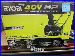 RYOBI Electric Snow Blower 40V Brushless 18 Single Stage Cordless Tool Only1115