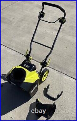 RYOBI Electric Snow Blower 40V HP Brushless 18 Single Stage Cordless Tool Only