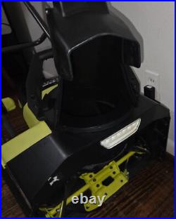 RYOBI Electric Snow Blower 40V HP Brushless 18 in. Single-Stage (Tool-Only) RYOBI Electric Snow Blower 40V HP Brushless 18 in. Single-Stage (Tool-Only)