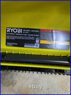 RYOBI ONE+ 18V 18in Brushless Single-Stage Battery Snow Blower PBLSN01