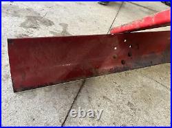 Rare Vintage 40 Wheel Horse Grader Blade Model 7-1114