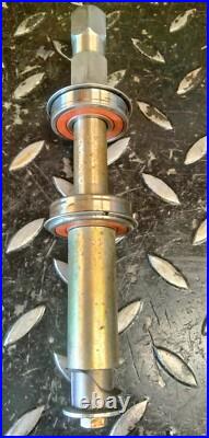 Rare Yamaha YS624W Snowblower Friction Plate Shaft 75W463350000 & Bearings SAVE