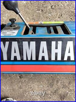 Rare Yamaha YS624W Snowblower Remote Control Box 79T526100086 Panel & Levers