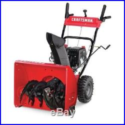 Red Craftsman 24 Inch, Un- used, Electric start, gas engine, quality Snowblower