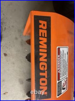 Remington RM2410 Gas Snow Blower 24 in Clearing Width Electric Start Orange