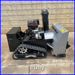 Remote Controlled Track Snow Blower 39 Width, Gasoline 1500W Hybrid Drive Remote Controlled Track Snow Blower 39 Width, Gasoline 1500W Hybrid Drive