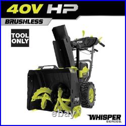 RyobI 40V HP Brushless Whisper Series 22 TwoStage Snow Blower Tool Only MISSING RyobI 40V HP Brushless Whisper Series 22 TwoStage Snow Blower Tool Only MISSING