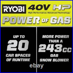 RyobI 40V HP Brushless Whisper Series 22 TwoStage Snow Blower Tool Only MISSING RyobI 40V HP Brushless Whisper Series 22 TwoStage Snow Blower Tool Only MISSING