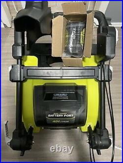 Ryobi 20in. 40V Single Stage Brushless Cordless Electric Snow Blower (RY40850) 2