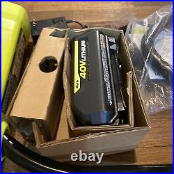 Ryobi 40V 12 Snow Shovel Blower Cordless with Battery & Charger Kit RY408110