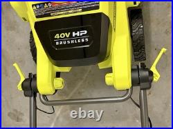 Ryobi 40V 21 Single-Stage Auger-Propelled Snow Blower (Tool Only)