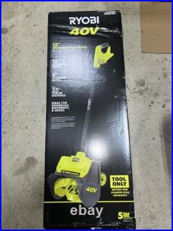 Ryobi 40V Brushless Electric Snow Shovel (RY408013BTLVNM) W200