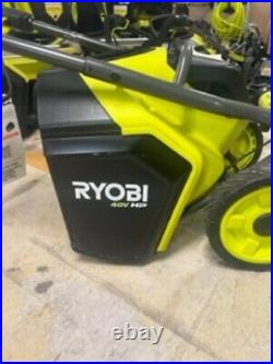 Ryobi 40V HP Brushless 18 in. Single-Stage Cordless Electric Snow Blower RY40809 Ryobi 40V HP Brushless 18 in. Single-Stage Cordless Electric Snow Blower RY40809