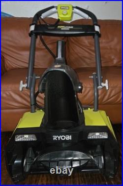 Ryobi 40V Snow Blower 20 RY40805 for parts or repair Ryobi 40V Snow Blower 20 RY40805 for parts or repair