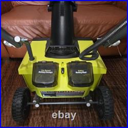 Ryobi 40V Snow Blower 20 RY40805 for parts or repair
