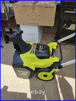 Ryobi 40-Volt HP 21 in. Whisper Series Single-Stage Snow Blower (Tool-Only)LOT 2