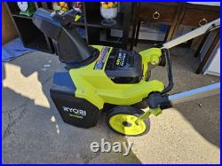 Ryobi 40-Volt HP 21 in. Whisper Series Single-Stage Snow Blower (Tool-Only)LOT 2