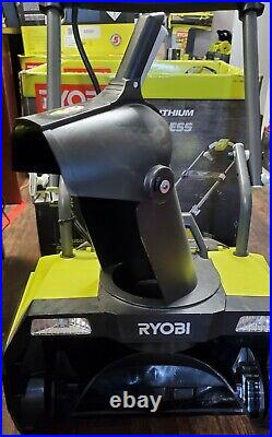 Ryobi Electric Snow Blower 20 in. Single Stage 40-Volt Tool Only No Battery
