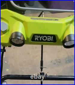 Ryobi Electric Snow Blower 40V Charger And Two Lithium Batteries Tested And Work