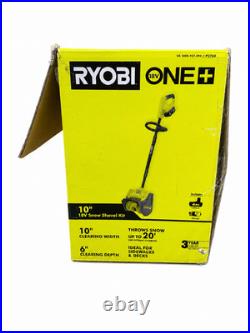 Ryobi One+ 10 18V Snow Shovel Kit (Includes 4Ah Lithium Battery & Charger) Ryobi One+ 10 18V Snow Shovel Kit (Includes 4Ah Lithium Battery & Charger)