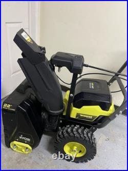 Ryobi RY408015 40V HP Brushless Whisper Serie 22 TwoStage Snow Blower TOOL ONLY