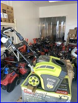 Ryobi RY40806 40v Cordless Brushless 21 Snow Blower With (2) 6AH batteries