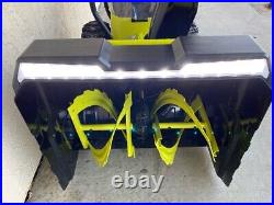 Ryobi RY4080740V HP 24 2-Stage Cordless Electric Self-Propelled Snow Blower Ryobi RY4080740V HP 24 2-Stage Cordless Electric Self-Propelled Snow Blower