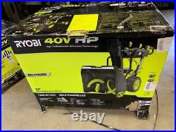 Ryobi RY4080740V HP 24 2-Stage Cordless Electric Self-Propelled Snow Blower Ryobi RY4080740V HP 24 2-Stage Cordless Electric Self-Propelled Snow Blower