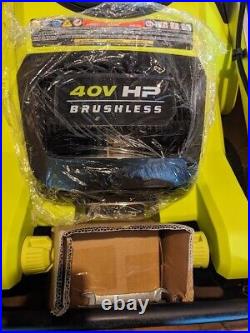 Ryobi RY408101VNM Brushless Whisper 40v HP 21 Snow Blower -7.5Ah Batteries (x2)