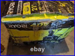 Ryobi RY408101VNM Brushless Whisper 40v HP 21 Snow Blower -7.5Ah Batteries (x2)