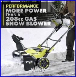 Ryobi RY40HPSN02 40V 21 single stage Snow Blower Tool Only