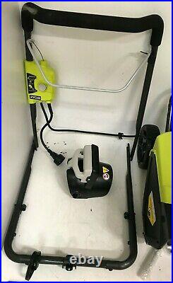 Ryobi RYAC803-S 20 in. 13 Amp Corded Electric Snow Blower, GR BT Ryobi RYAC803-S 20 in. 13 Amp Corded Electric Snow Blower, GR BT