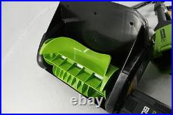 SEE NOTES Greenworks PRO 80V Cordless Snow Shovel W 2.0 AH Battery 2600602